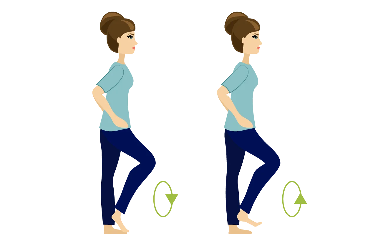 Ankle rotations